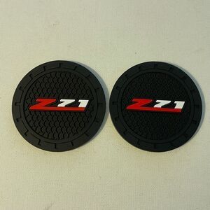 Z71 Car Cup Holder Coasters set of 2 NWT